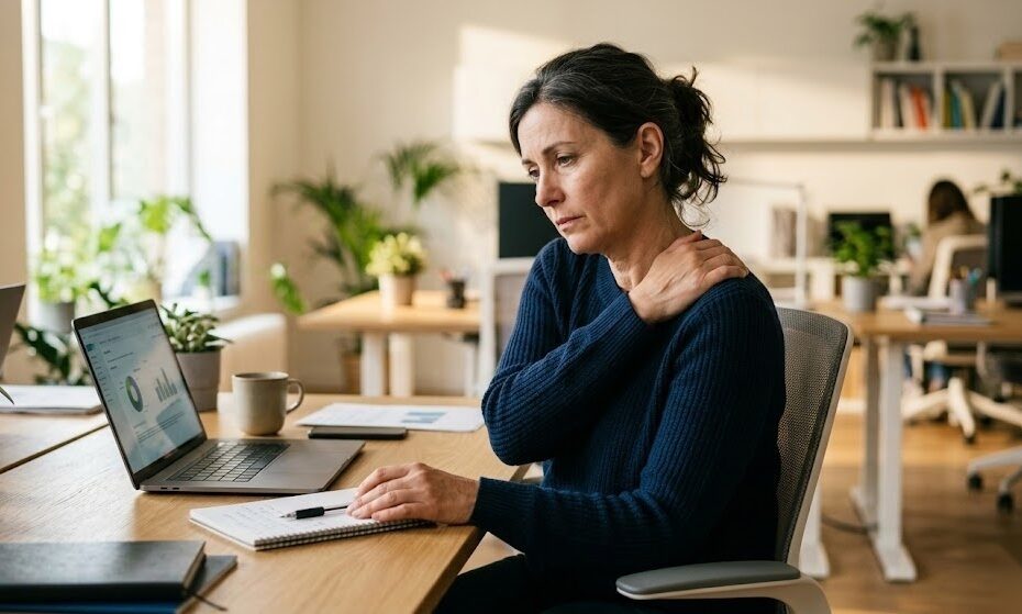 Person denkt an die Absicherung ihrer Arbeitskraft durch eine Berufsunfähigkeitsversicherung in Deutschland